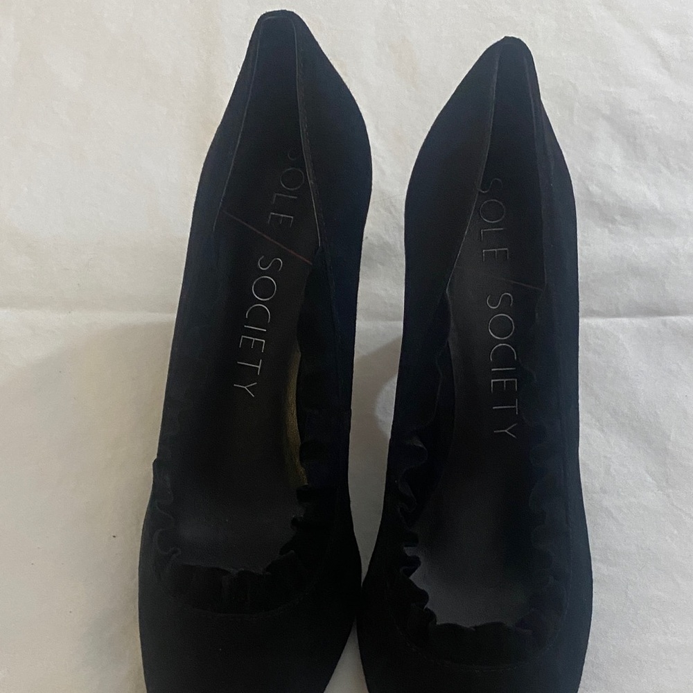 Sole Society Black Heels